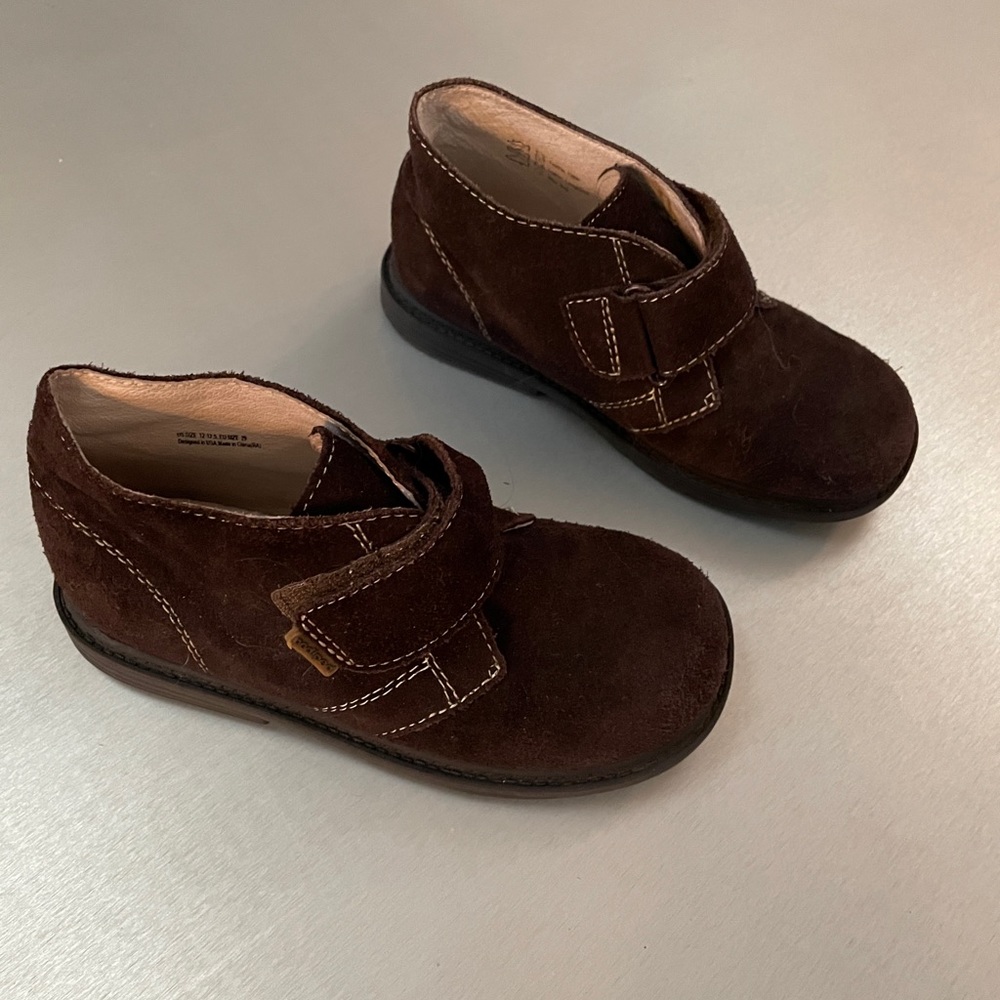 Pediped  Boys brown suede shoe / ankle boot 12